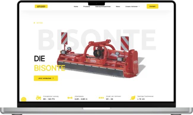 E-Commerce Produkt-Präsentation